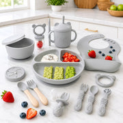 10-Piece Silicone Baby Feeding & Weaning Set