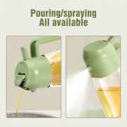 2-in-1 Oil Dispenser and Sprayer for Kitchen