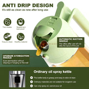 2-in-1 Oil Dispenser and Sprayer for Kitchen