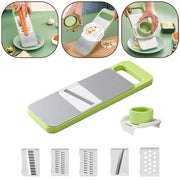 5-in-1 Stainless Steel Multifunctional Safe Vegetable & Fruit Slicer