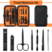 Travel Manicure & Pedicure Grooming Kit (7-Piece Set)